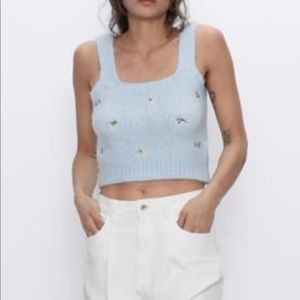 Zara knit top